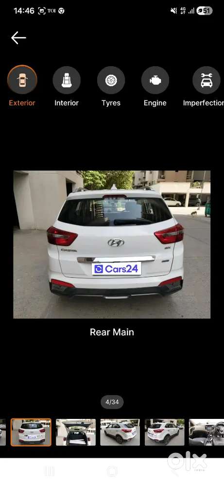 Hyundai Creta 2018 Diesel 109500 Km Driven