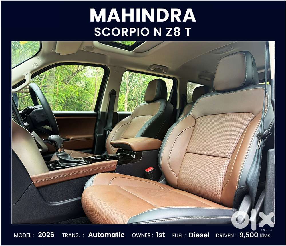 Mahindra Scorpio N Z8 L Diesel At 4wd 7 Str, 2026, Diesel