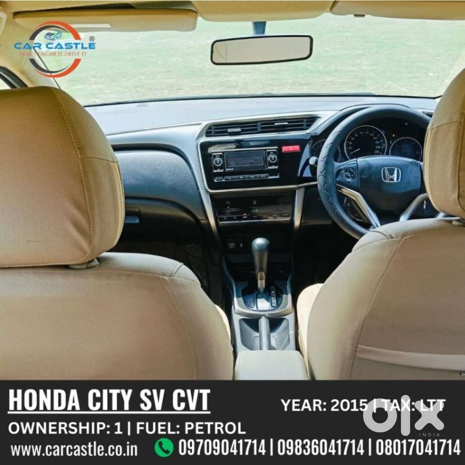 Honda City Sv Cvt, 2015, Petrol