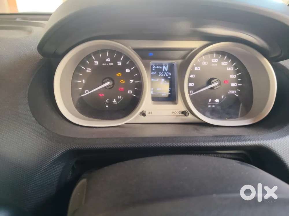Tata Tiago 2017 Petrol Automatic 55200 Km Driven  Silver