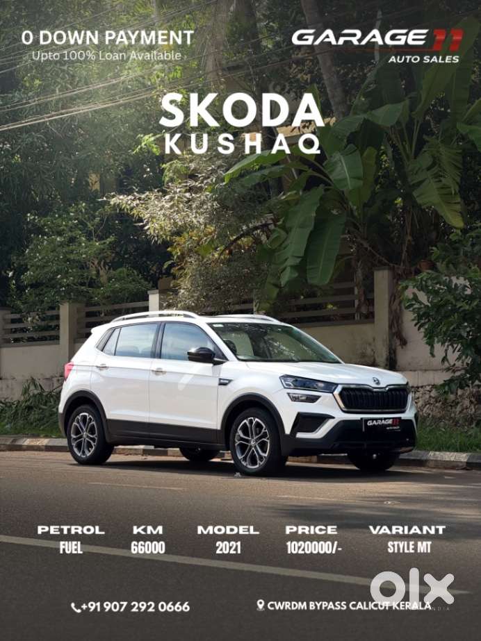 Skoda Kushaq 1.0 Tsi Style, 2021, Petrol