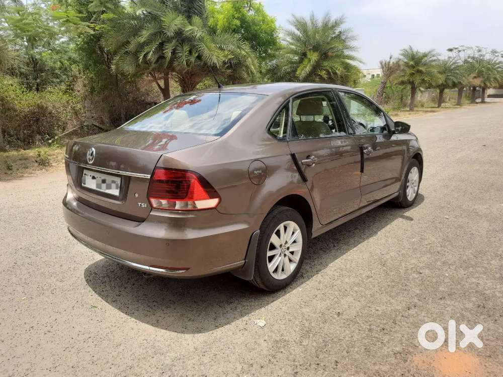Toffee Brwn Vw Vento 1.2 Tsi Dsg-tn 37-53k Kms. Insurance Till Aprl 27
