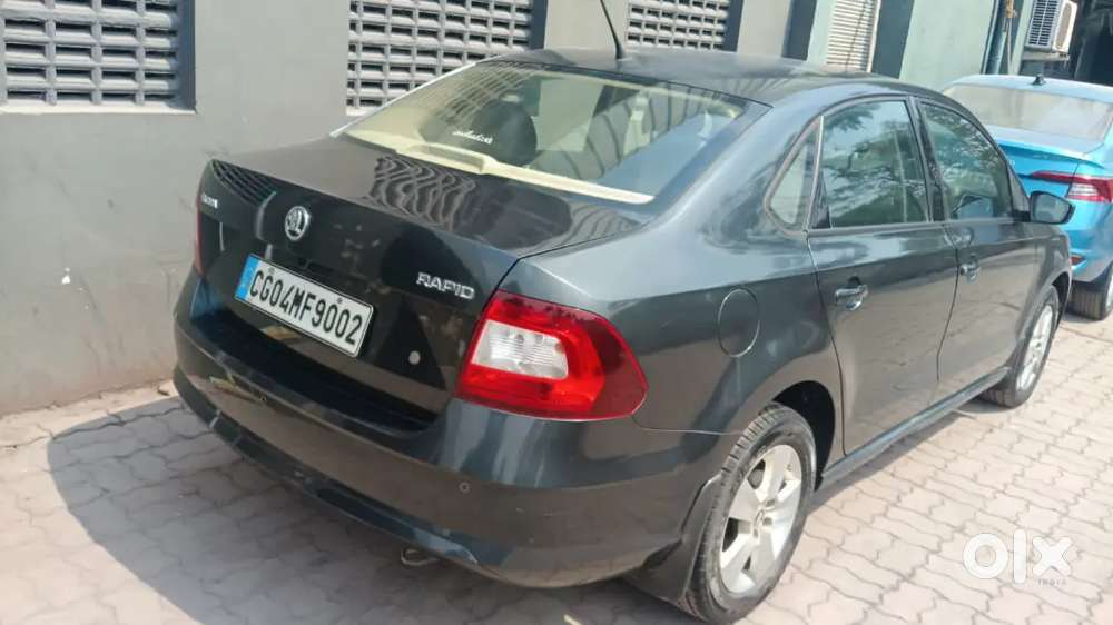 Skoda Rapid Black 2018 Modal 
Diesel.