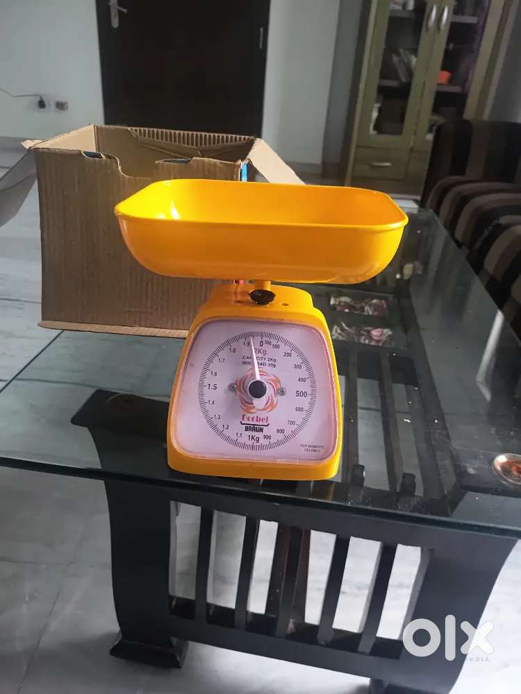 Braun weighing scale