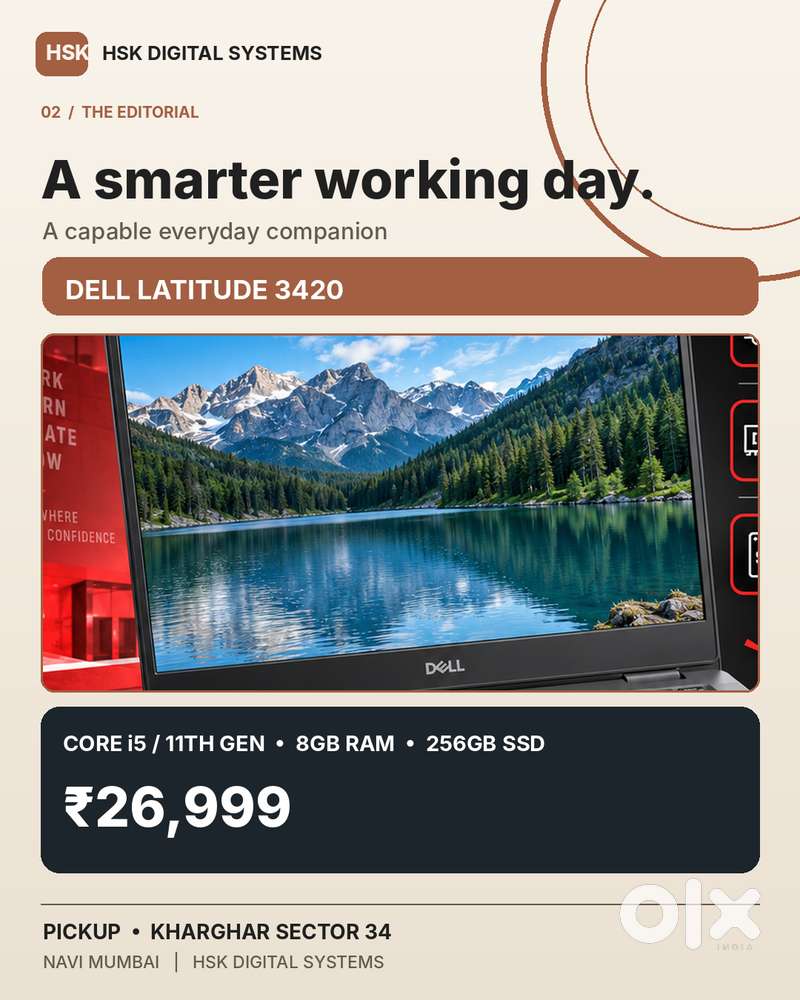 Dell Latitude 3420 8GB SSD Laptop for Work and Browsing