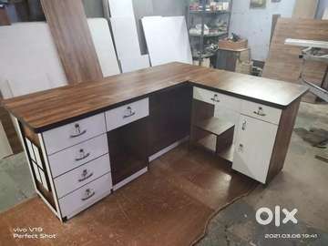 L shape office table olx discount