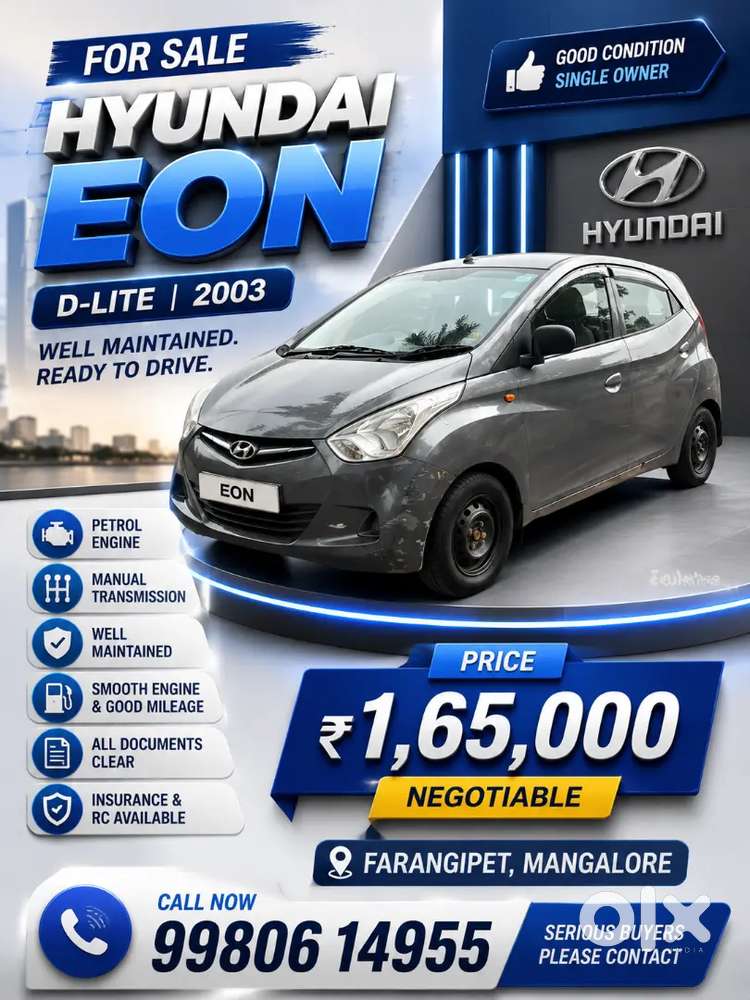 Hyundai Eon D-lite + 2003
