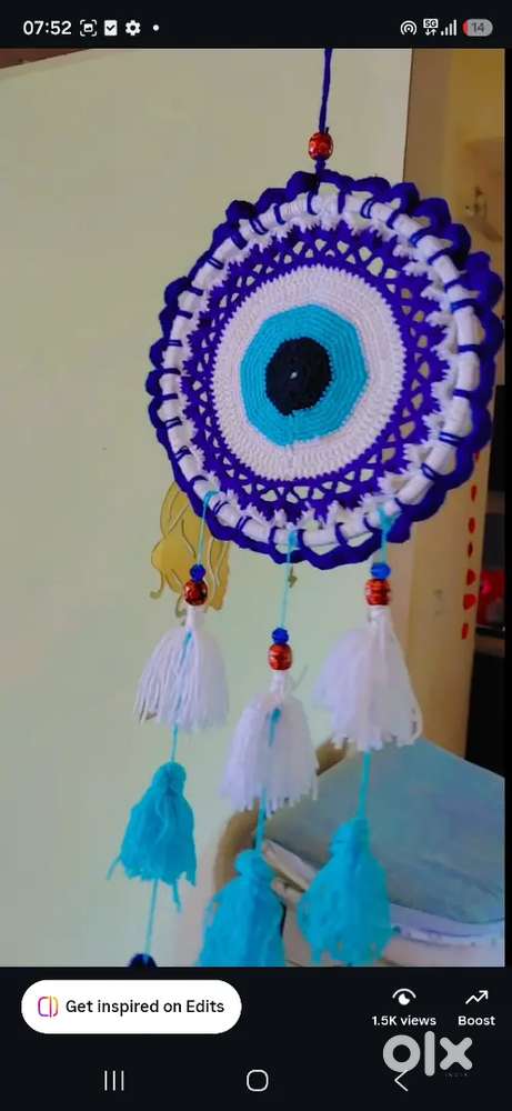 Wind ring beautiful creation by crochet