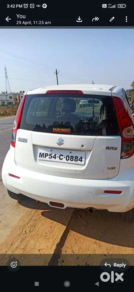 Maruti Suzuki Ritz 2012 Diesel 105000 Km Driven