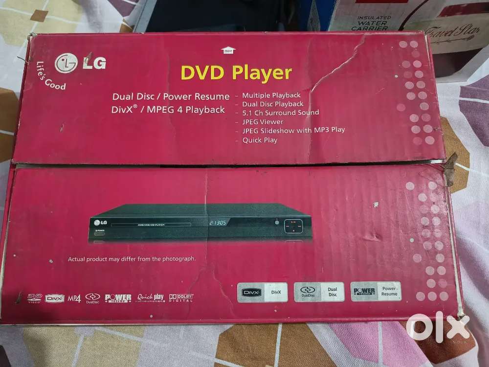 Brand New LG DV325 Slimline DVD Player (Unused in Original Box)