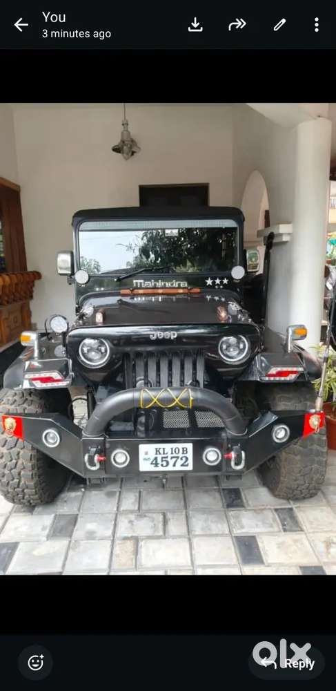 Restored Mahindra Jeep