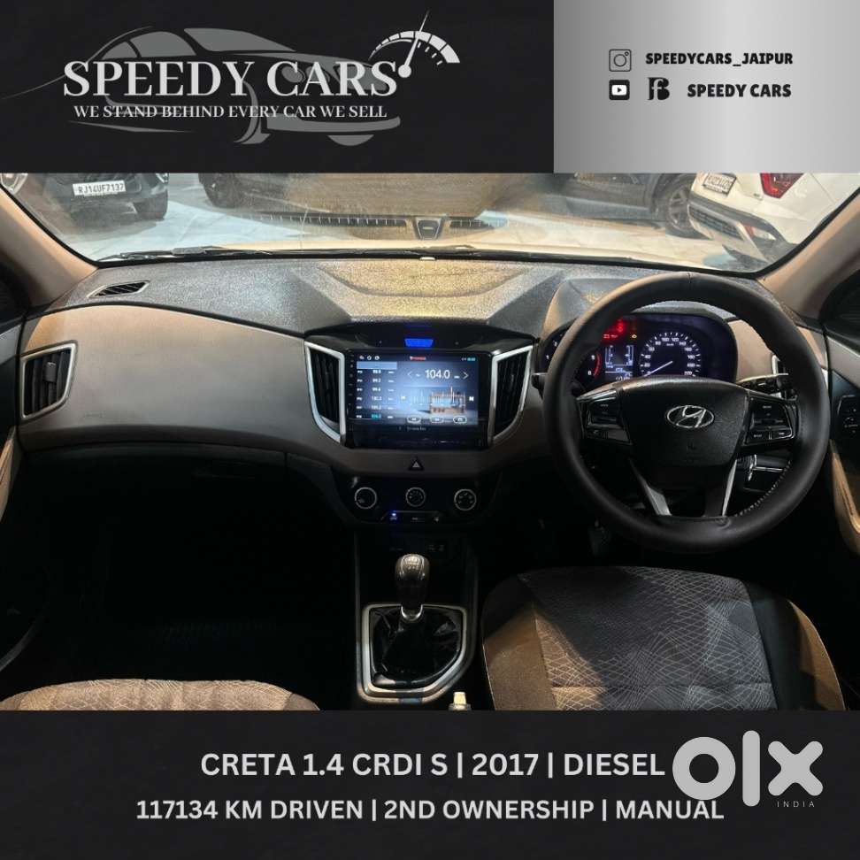 Hyundai Creta 1.4 S Plus Crdi, 2017, Diesel
