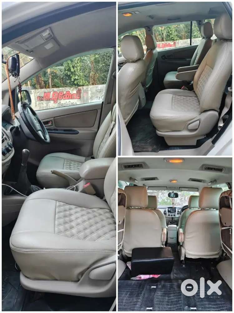 2012 Innova Pearl White Colour Full Company Matained Vehicle