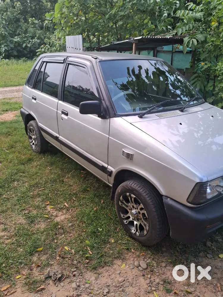 Urgent Sell Maruti 800 With R Alloy Wheel