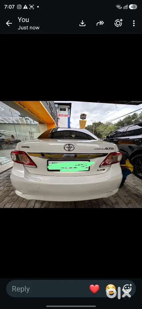 Toyota Corolla Altis 2012