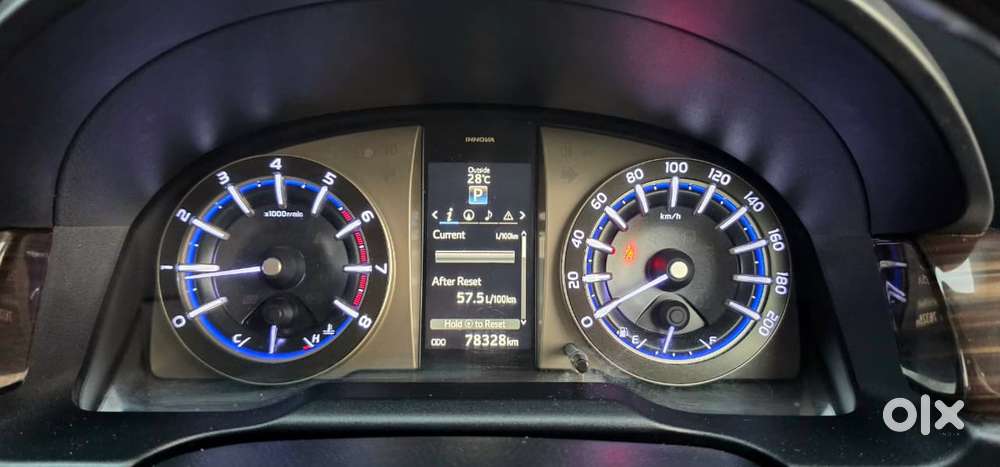 Toyota Innova Crysta [ ] 2.4 Zx At 7 Str, 2019, Petrol