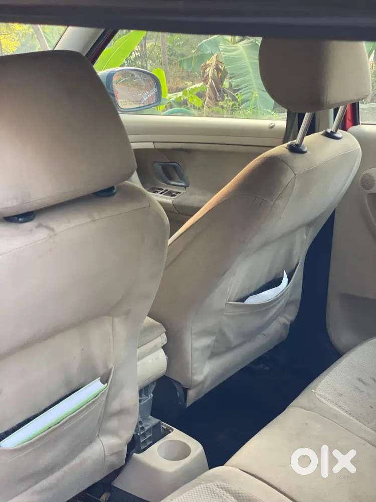 It's Red Colour And Dashboard Is New Like A New Dashboard And Its Ok