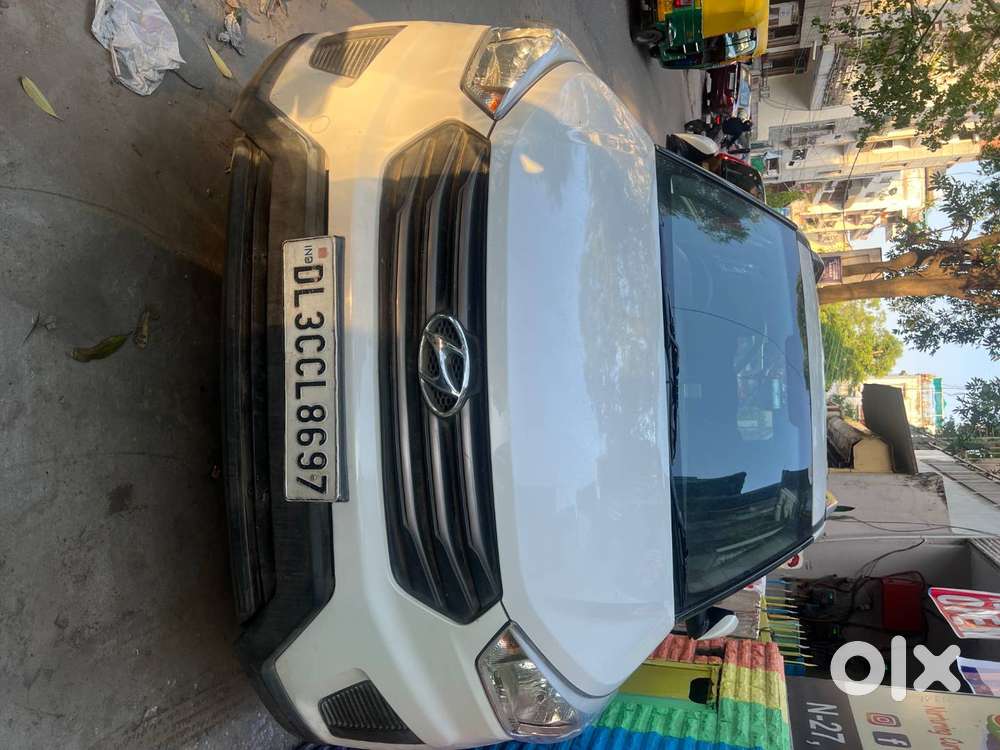 2017 Hyundai Creta White 1st Owner In Exlnt Condition With New Tyres