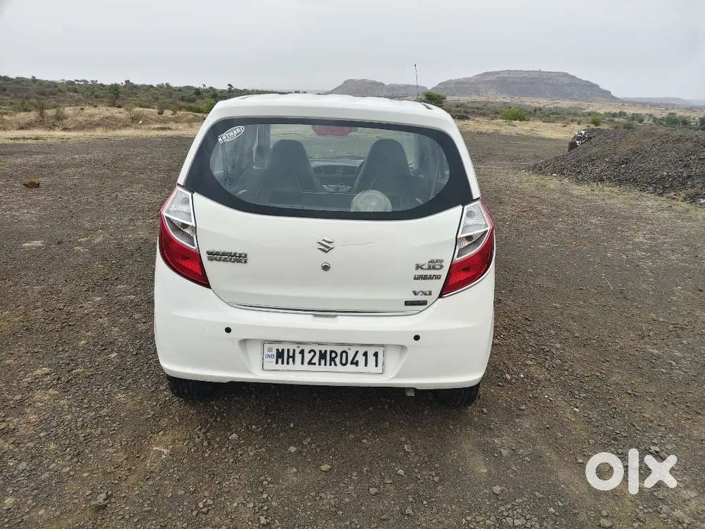 White Colour Alto K10 Automatic