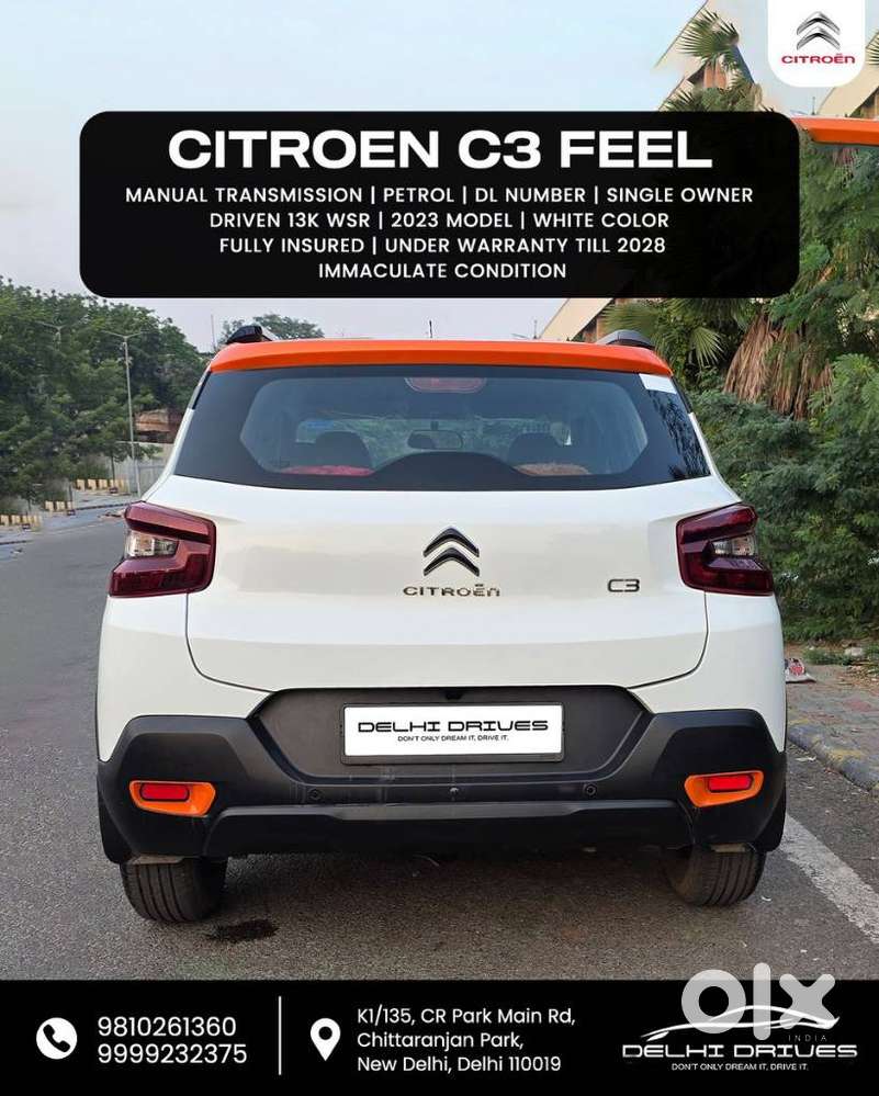 Citroen C3 Feel 1.2 Petrol, 2023, Petrol