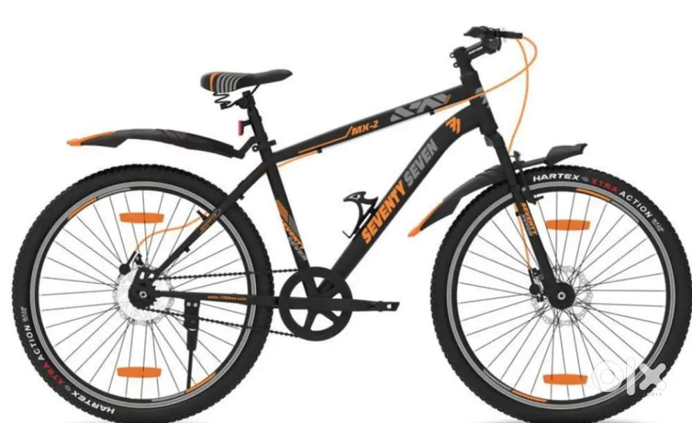 Seventy seven MX2 (Orange), 3*7 gear combination - Bicycles in