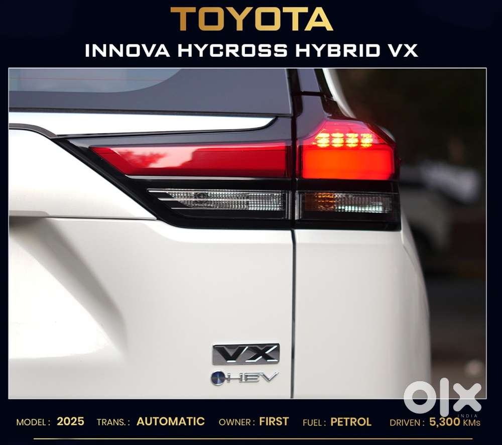 Toyota Innova Hycross 2.0 Vx Hybrid 7 Str, 2025, Petrol