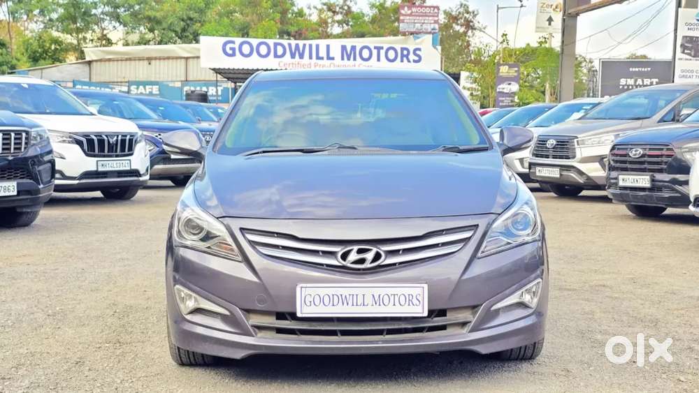 Hyundai Verna 1.6 Crdi Sx Plus At, 2017, Diesel