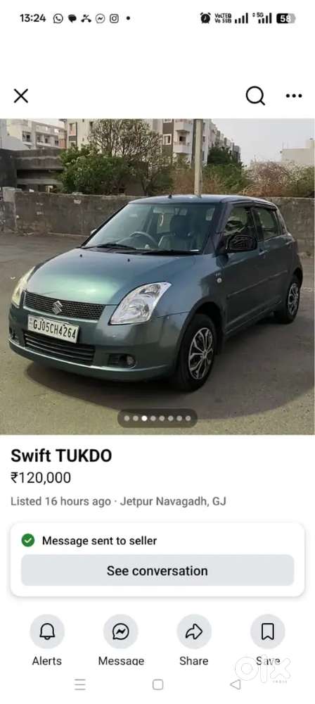 Maruti Suzuki Swift 2007 Cng & Hybrids 98000 Km Driven