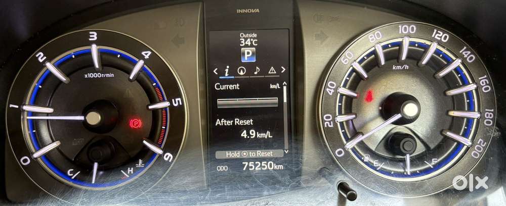 Toyota Innova Crysta 2.8z Automatic, 2019, Diesel