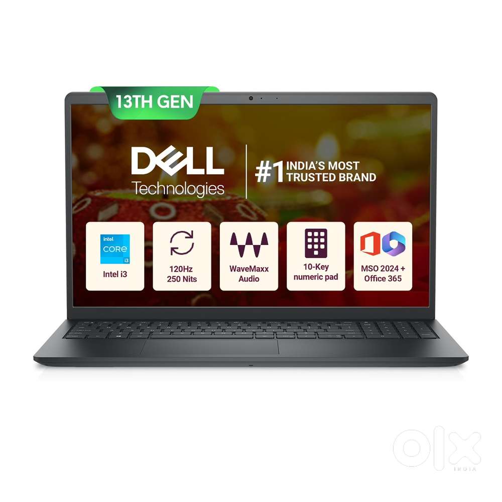 Dell 15, Intel Core i3, 13th Gen - 1305U Laptop