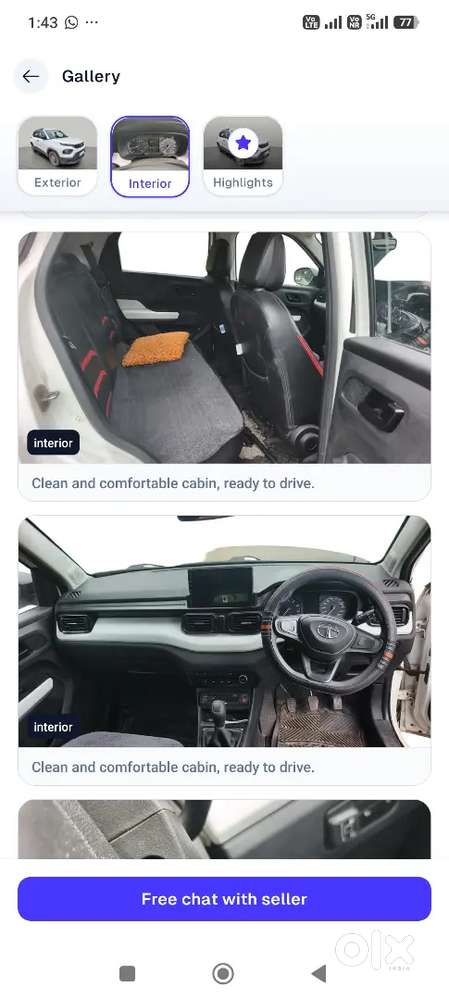Tata Punch Dec  2021 Pure Manual Cng