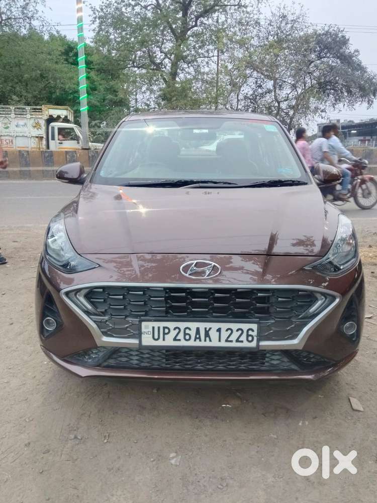 Hyundai Aura Sx (o) Manual, 2021, Petrol