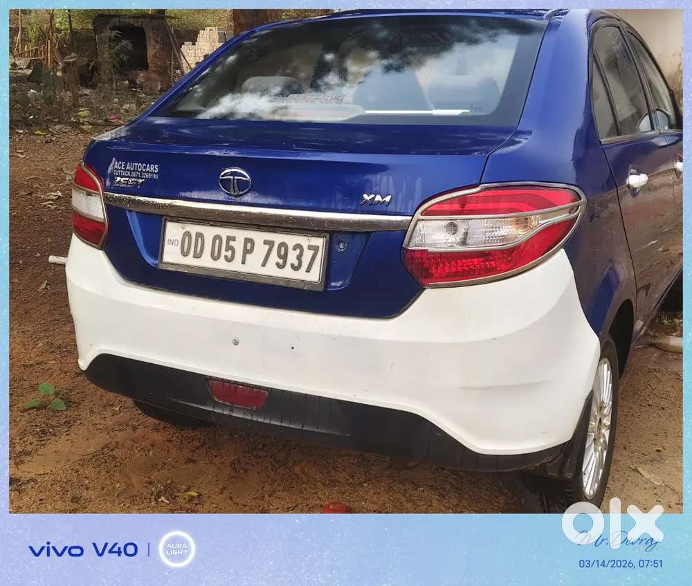 Tata Zest 2015 Diesel Well Maintained And Dual Colour Combination.