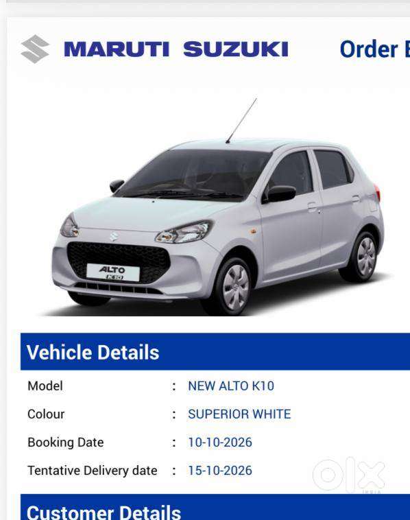 Maruti Suzuki Alto 2026