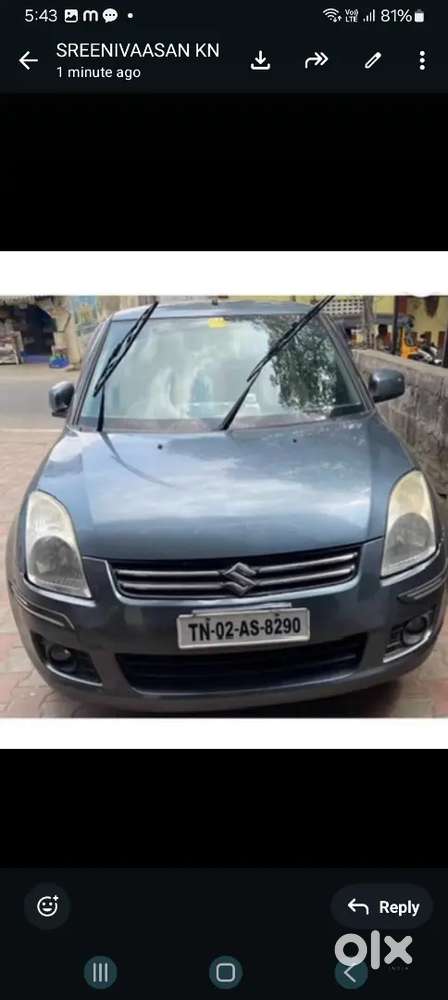 Maruti Suzuki Swift Dzire 2011 Petrol Well Maintained