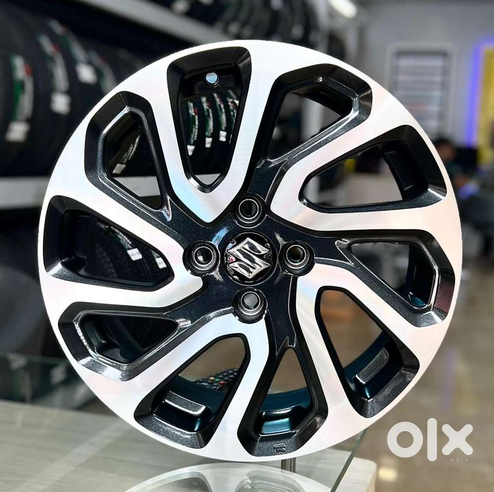 Diamond cut alloy wheels online for baleno price