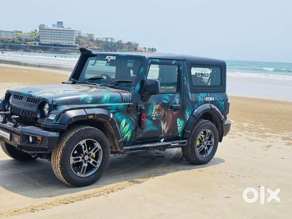 Mahindra Thar 2022 Aquagreen