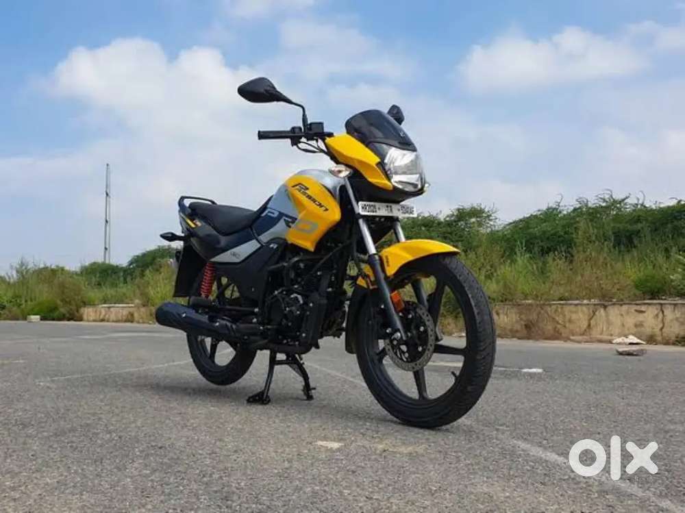 Glamour Bike Price Passion Pro New Model Yellow Colour Yellow