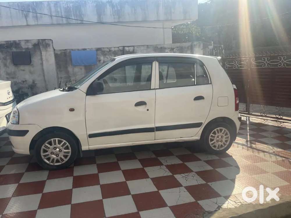 Mint Condition 2012 Santro White Colour