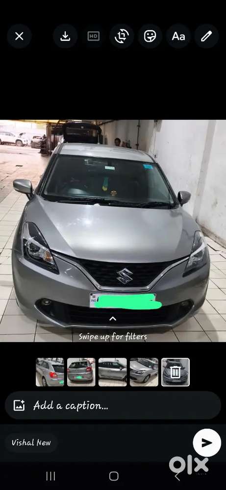 Maruti Suzuki Baleno 2018 Petrol Well Maintained Single Handed