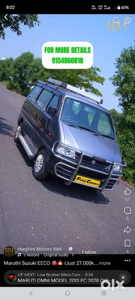 Maruti Suzuki Eeco 2018 Petrol 29000 Km Driven