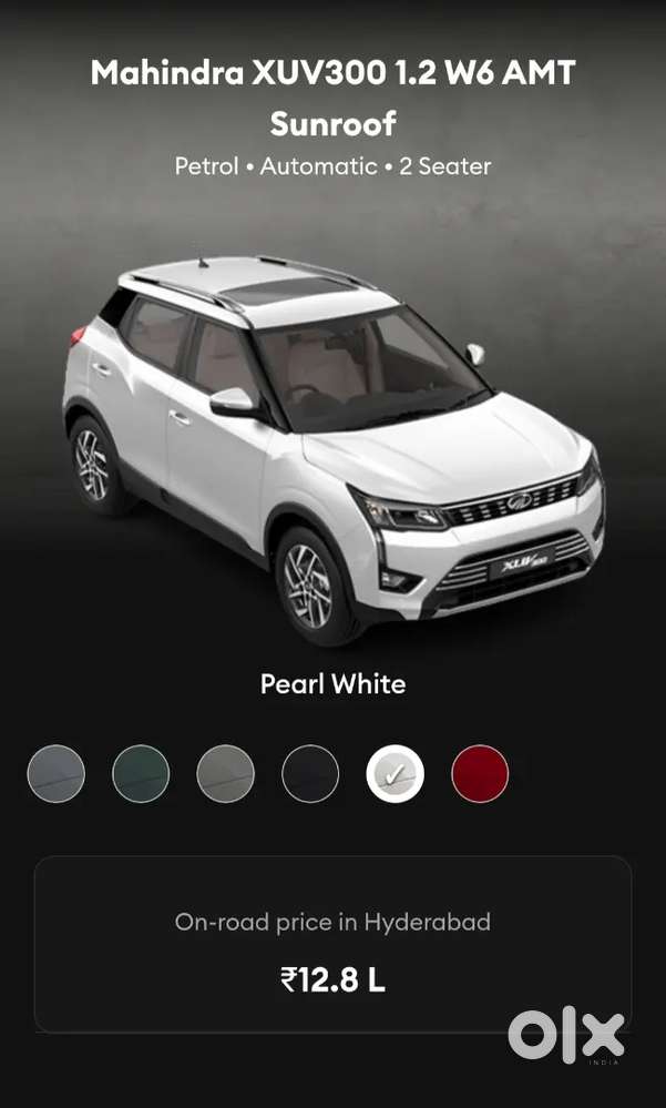 Mahindra Xuv300 W6 Amt 2023  Sunroof  Excellent Condition
