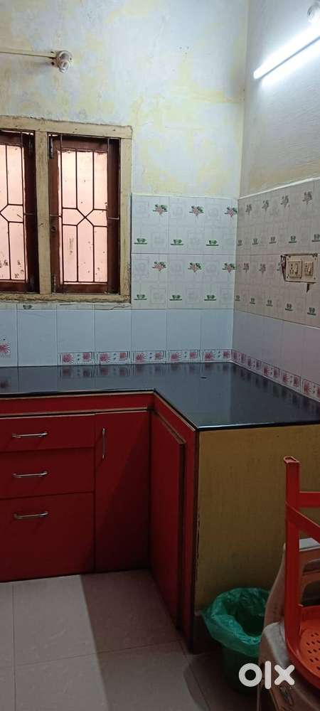 BHK semi-Furnished flat for Rent to Family, Bachelors (Women