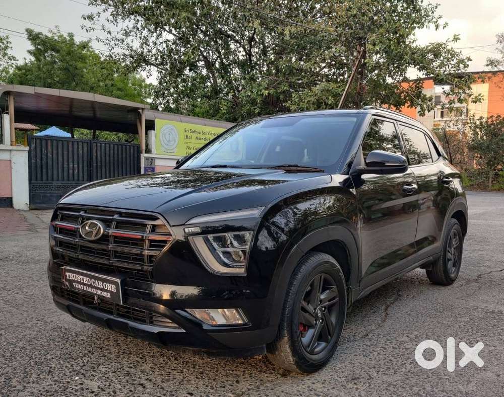 Hyundai Creta 1.5 S Plus Knight Petrol, 2023, Petrol
