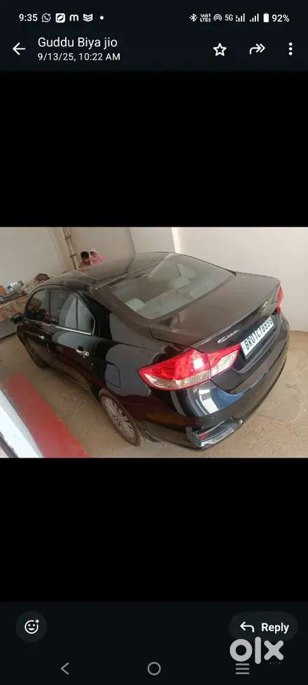 Maruti Suzuki Ciaz 2016 Petrol 91000 Km Driven