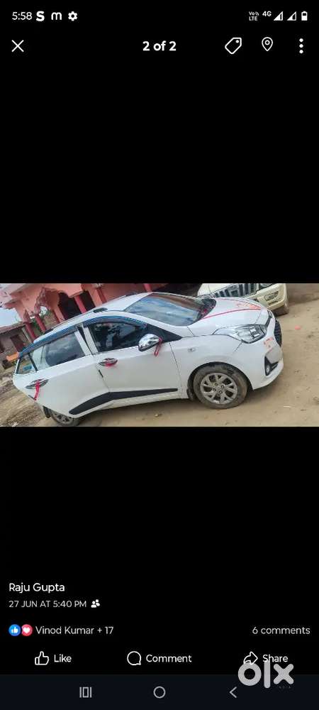 New  Condition All Maintain Car Ac Chalu Hai Colar White