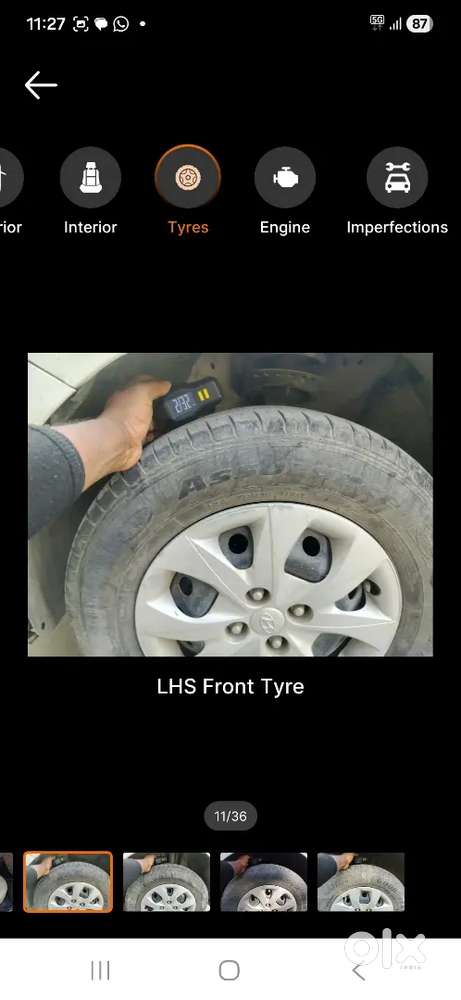 Less Driven I20  36000 Km Genuine