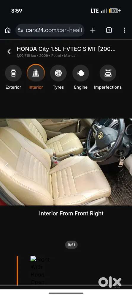 Honda City Vx Petrol 2009