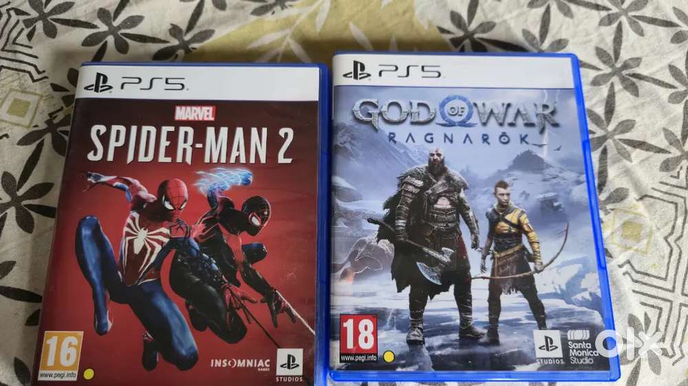 God of War Rangnarok + Amazing Spider Man PS5