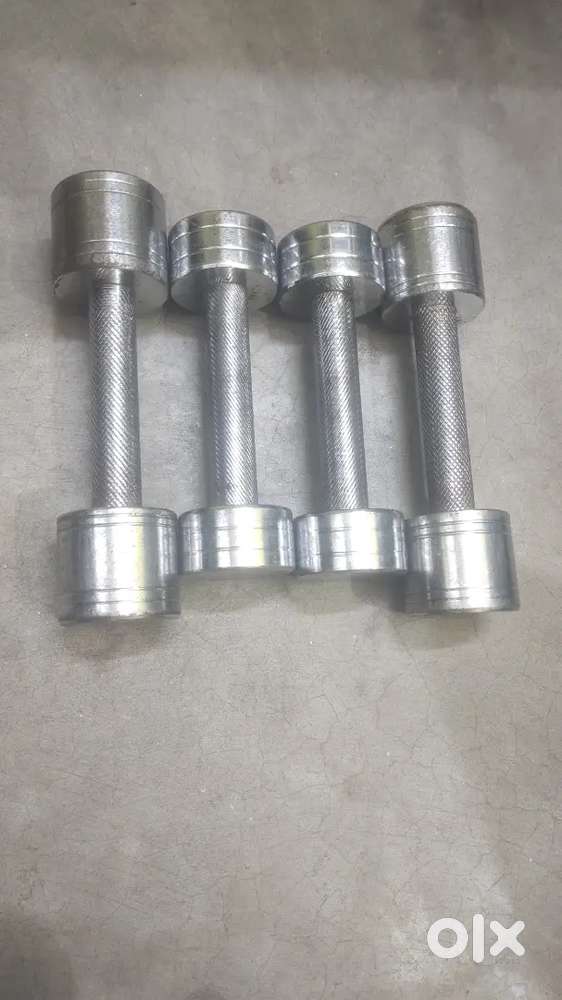 2 kg & 3 kg Steels dumbell